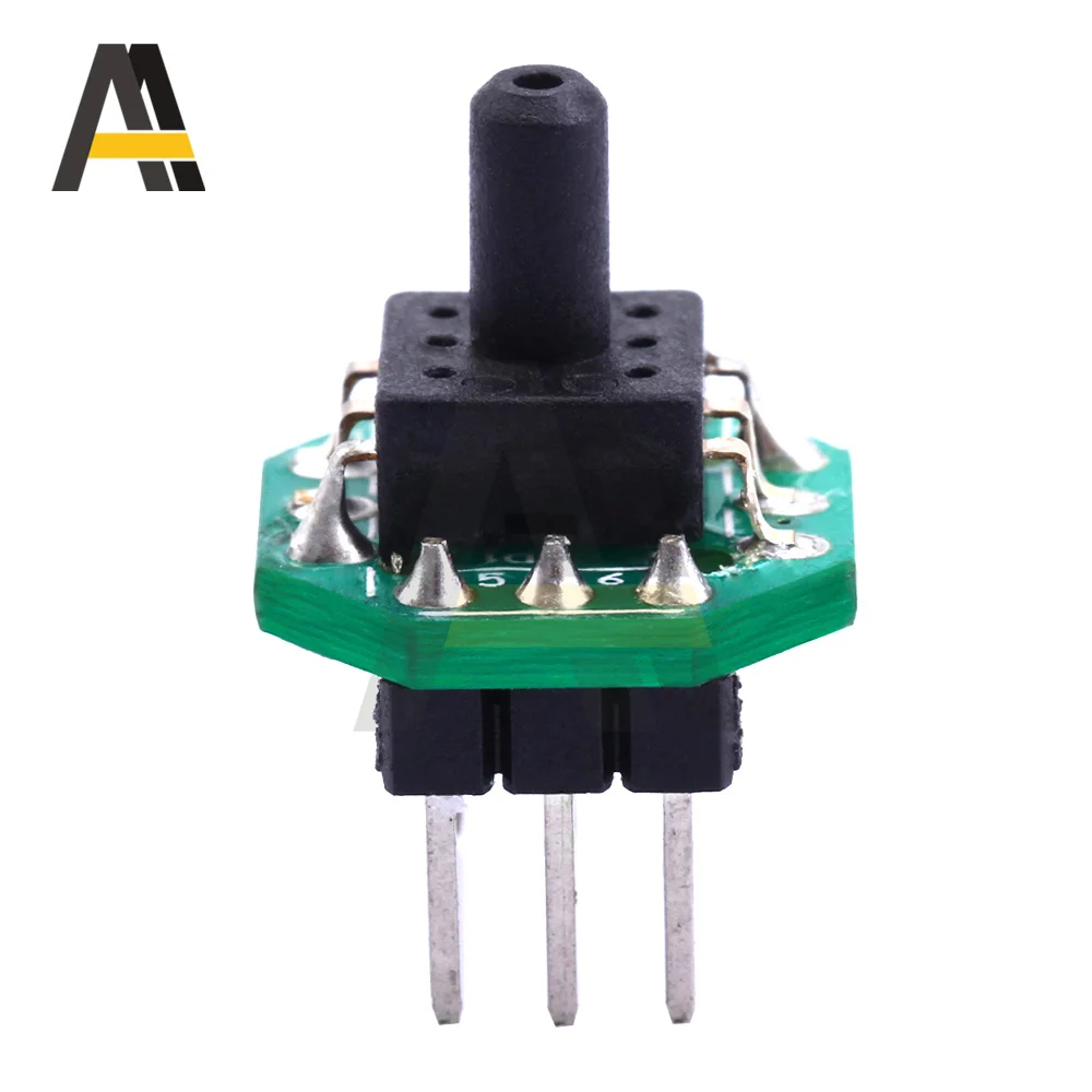 Barometric Pressure Sensor DC0.5-4.5V Transmitter Module Vacuum Negative Pressure XGZP6847A 0 to 700kPa Oxygen Gas Tester Board