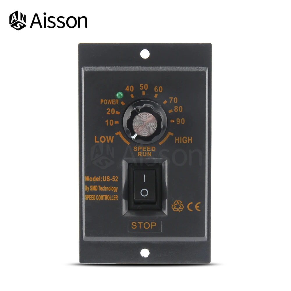 US-52  Motor Speed Controller Pinpoint Regulator Controller Forward & Backward AC 220V 15-400W