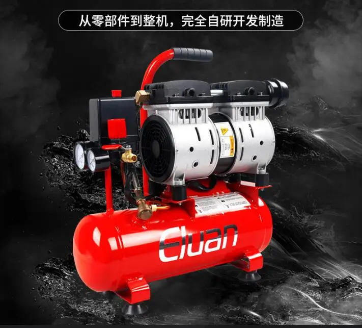 Compresseur d'air sans carburant 220V, petit outil de pompe à Air pour le travail du bois, compresseur d'air silencieux, Machine de Compression d'air professionnelle de haute qualité