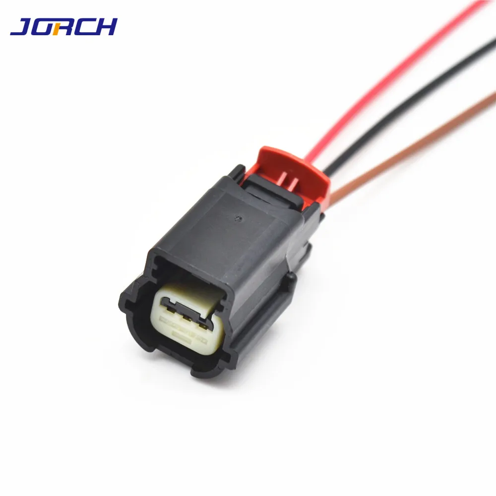 1set 3pin Waterproof Automobile Connector for Molex female Mazda Ignition Coil connector 31404-3110 with 15cm 0.5mm² wire