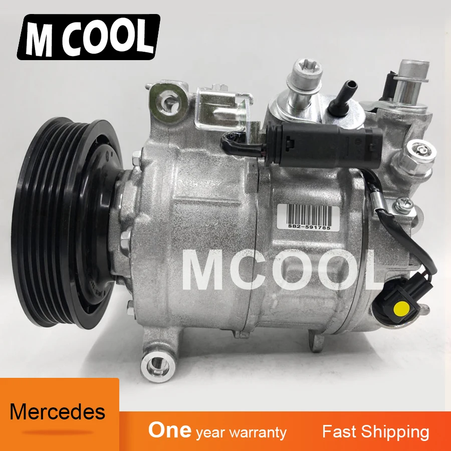 For Brand New Auto AC Mercedes Benz Compressor ac Mercedes-Benz compressor  B200A180 A0038304360 6PK 113MM for car Mercedes