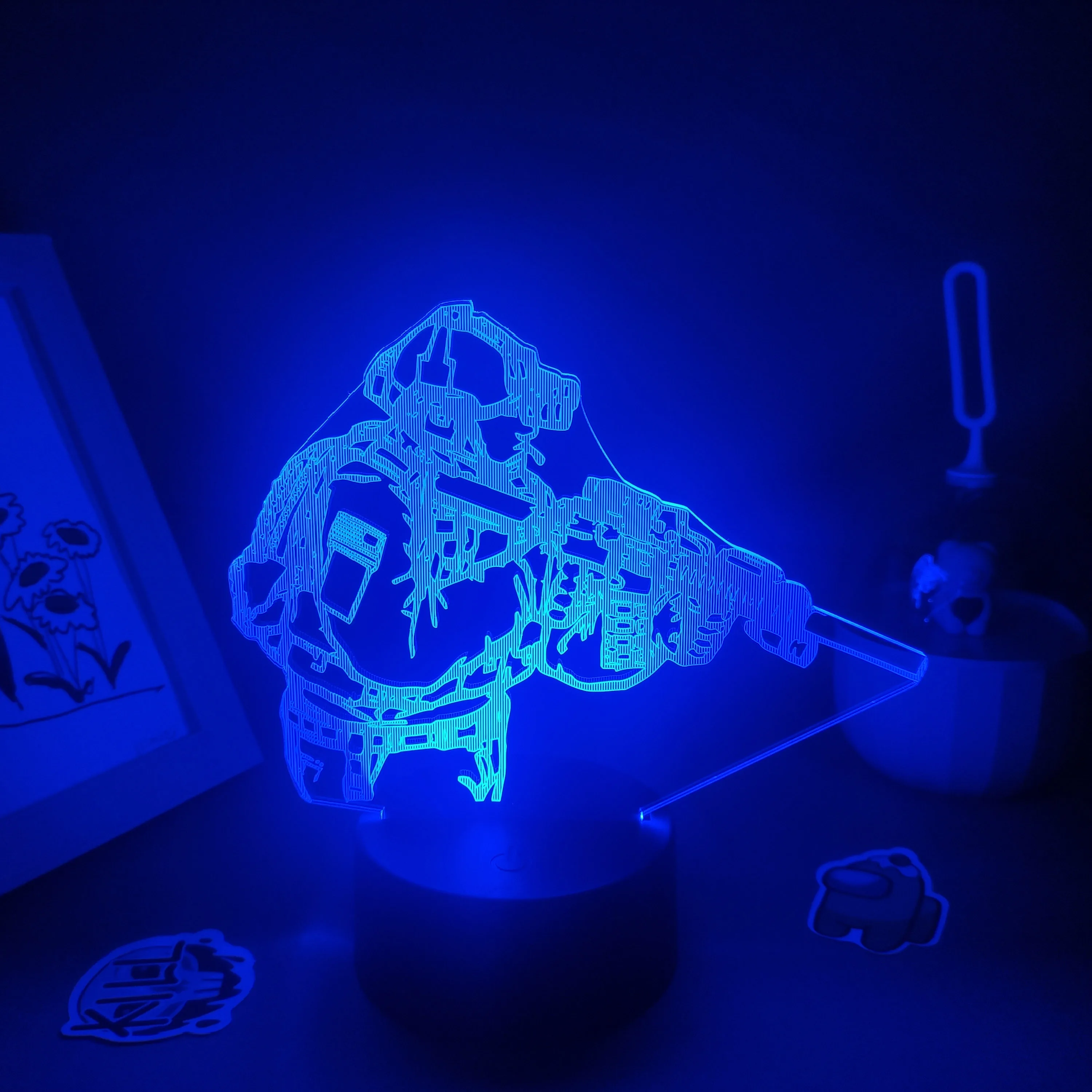 CS GO Counter-Strike Game Figure 3D Lamps Leds Neon RGB Night Lights Birthday Gifts Bed Room Bedside Table Colorful Decoration