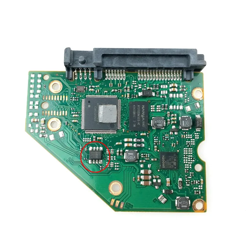 ST سيجيت سطح المكتب القرص الصلب لوحة دوائر كهربائية ST2000DX001 ST3000DM001 St2000dm001 100749730 REV A