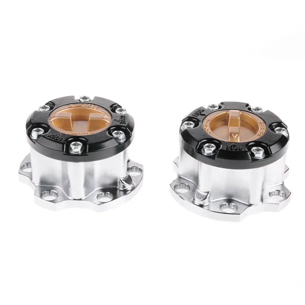 Pair of Front Axle Hub Free Wheel Hubs For Toyota Land Cruiser MT FZJ/HZJ 105 UZJ100 43530-60130