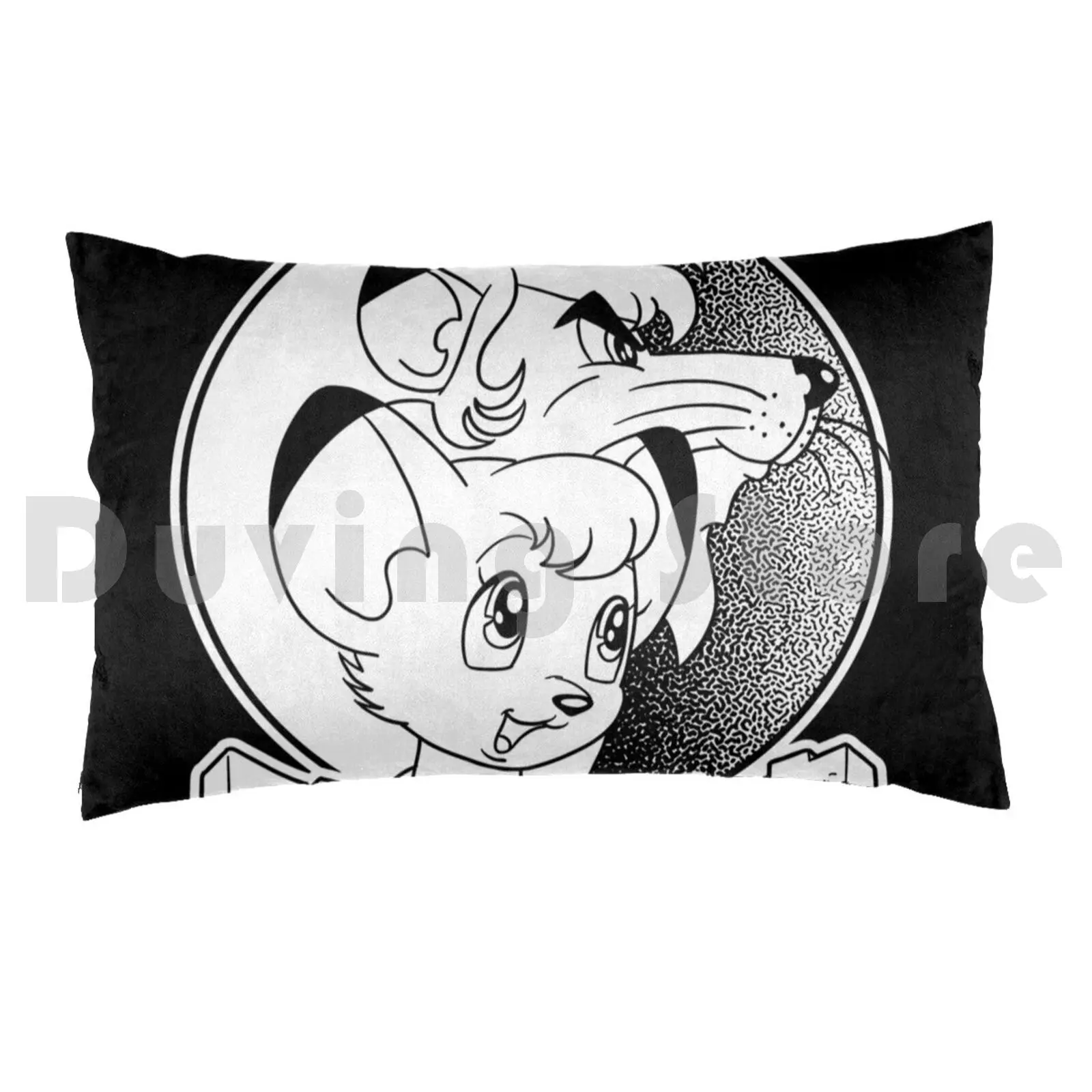 White Lion Pillow Case Printed 50x75 White Lion The Lion King Kimba Astroboy Simba Mufasa