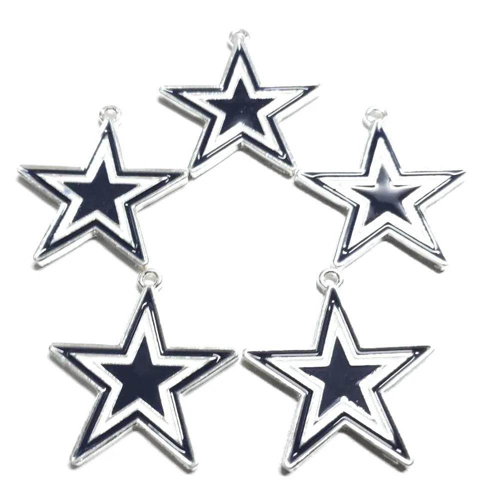 10pcs star charms for women DIY jewelry accessories