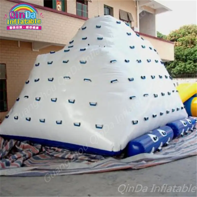 4M*3M*3M Water Float Unicorn,Pool Float Inflatable Water Iceberg Floating Platform Mountain With Free Air Pump