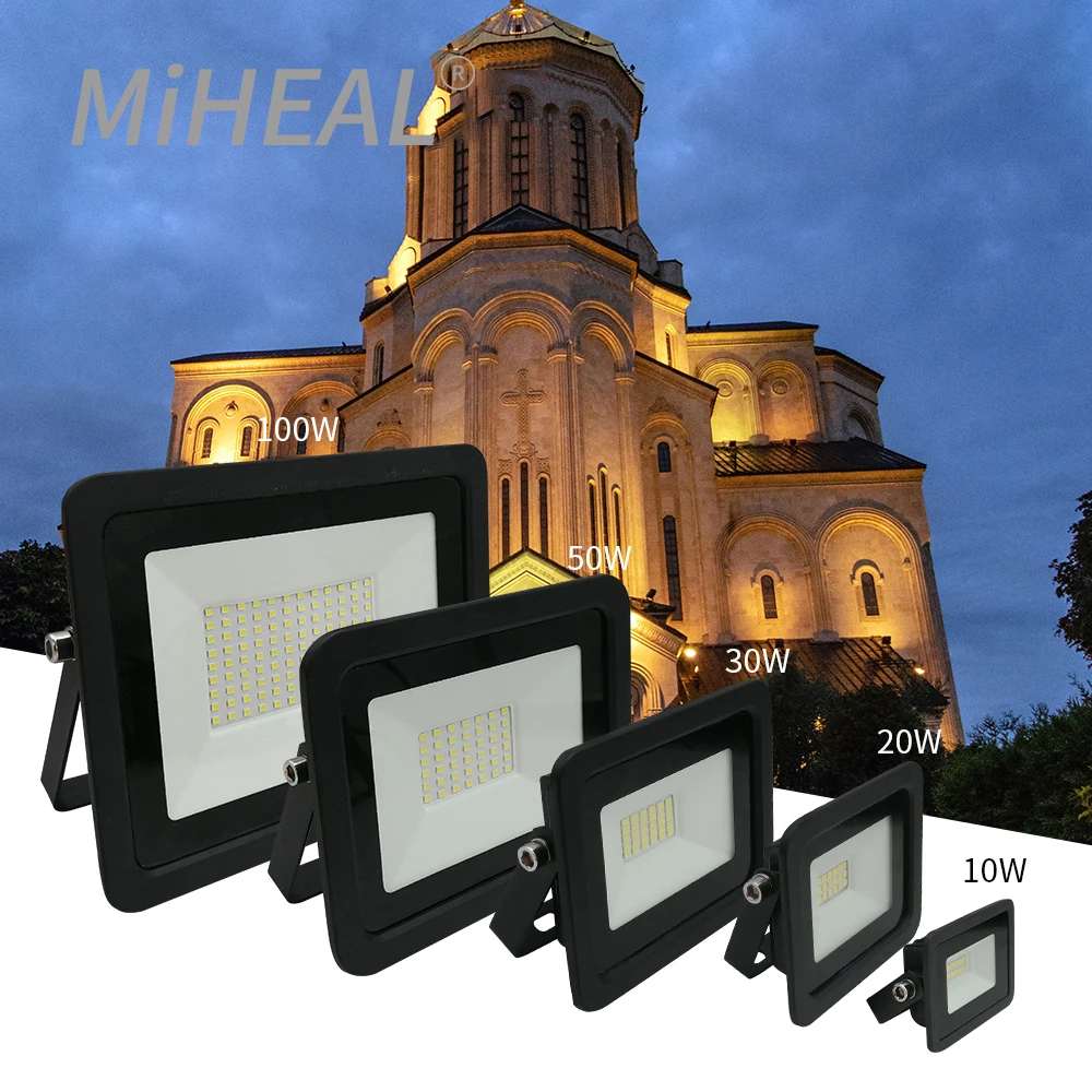 LED Industrial lighting 10W 20W 30W 50W 100W LED Floodlight 110V/220V IP68 Mining Lamp Factory Work Lamp Professional Lighting