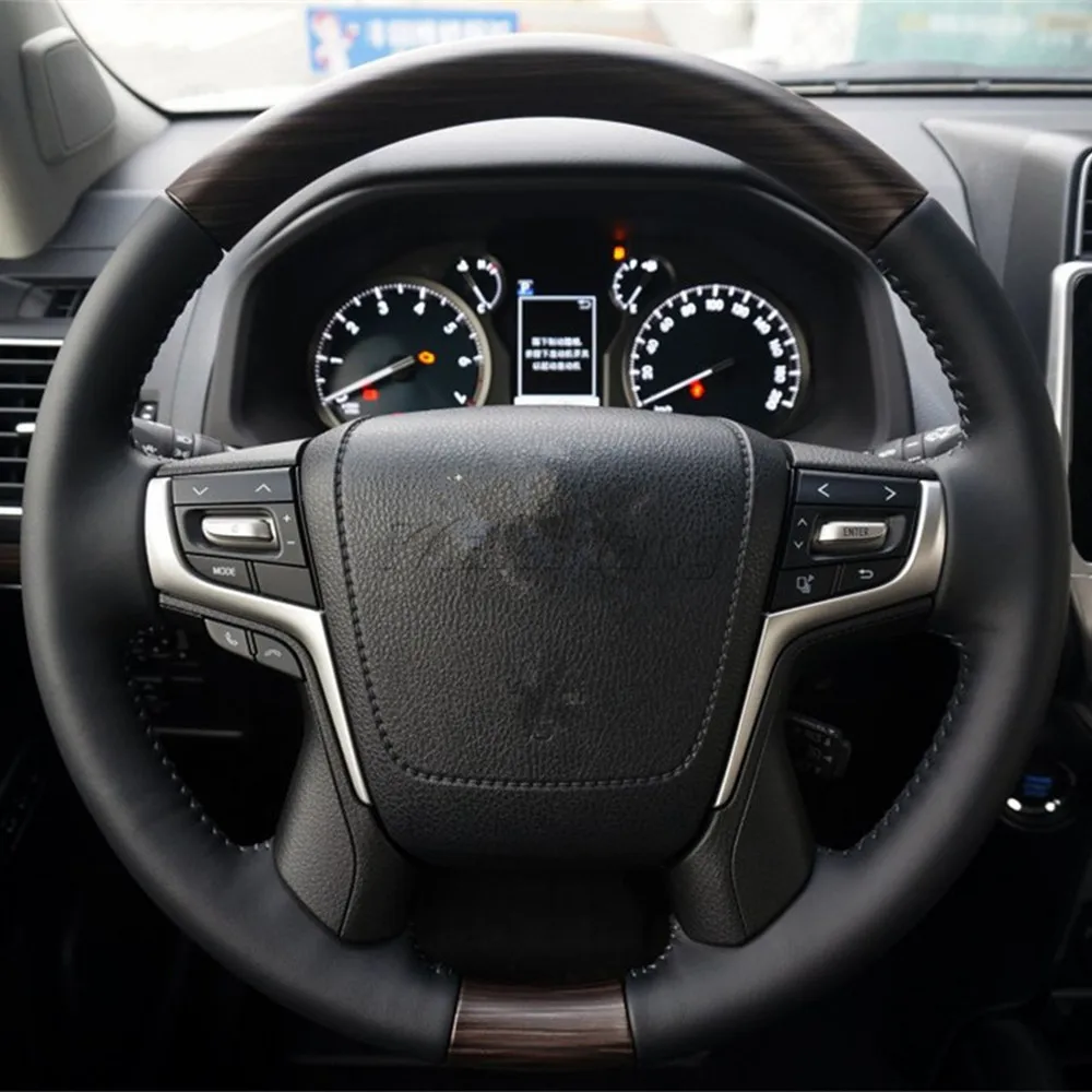 For Toyota Land Cruiser Prado 200 FJ200 LC200 2016-2018 Multi-function steering wheel button Bluetooth phone music control LH+RH