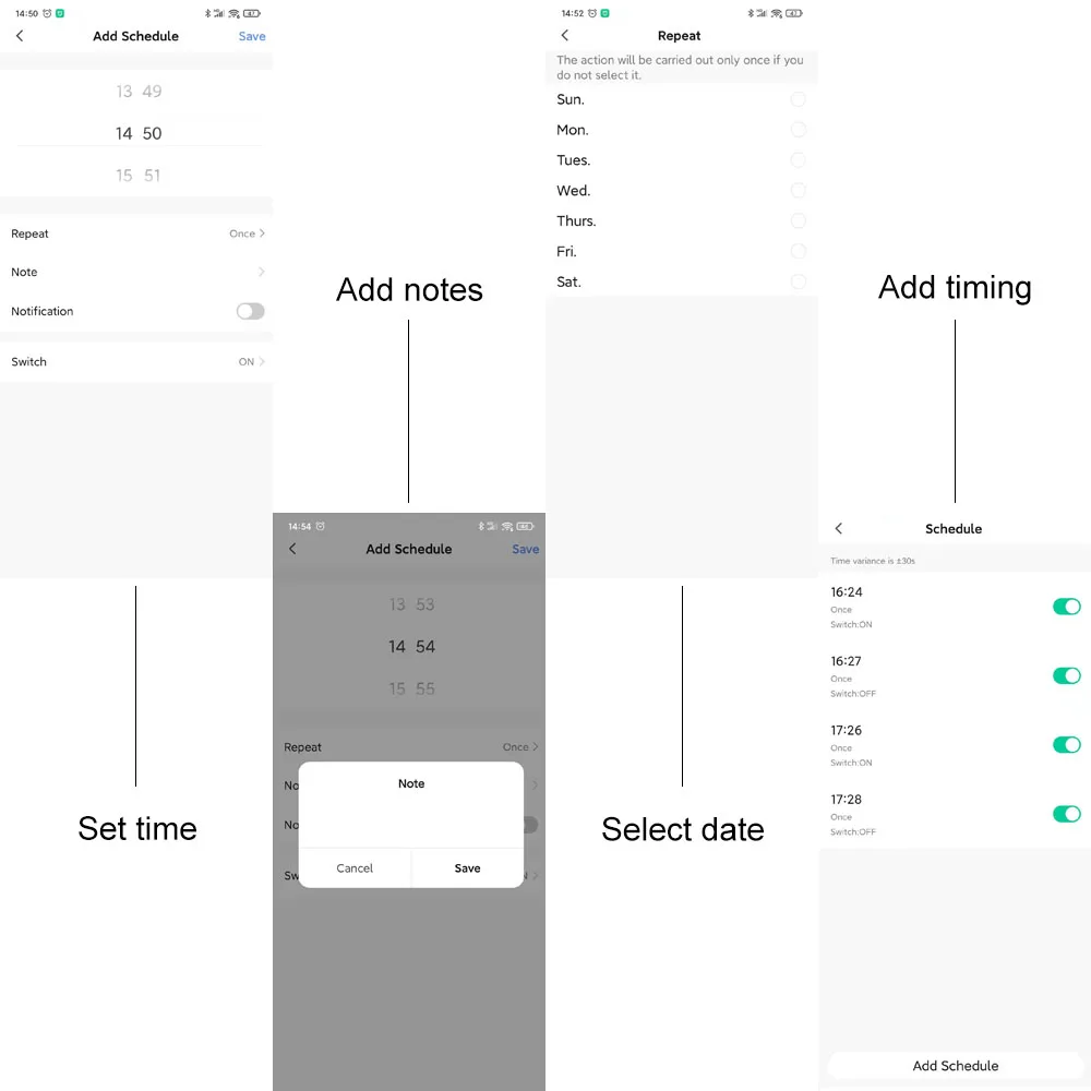 Tuya Smart Life WiFi Trilho Din 1P Interruptor Disjuntor de Pólo Único 16A Contato Seco Timer Relé App Controle Remoto Funciona com Alexa Google Home