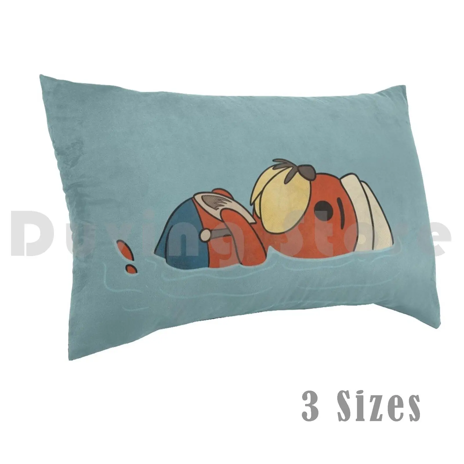 PascalPillow case Pascal Animal Acnh Acnl Nook Artxalissa Swimming Otter New Horizons Scallop