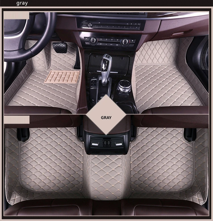 

Custom car floor mat for Jaguar XF XE XK XJL F-PACE F-TYPE E-PACE XEL XFL I-PACE Tesla Model S Model X car accessories styling