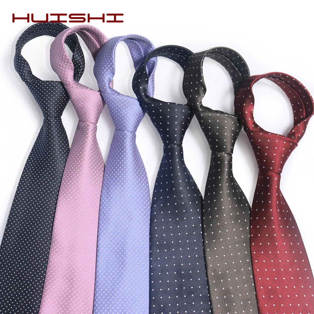 Necktie Men\'s Suit British Style Dress Shirt ClassicTie Dot Stripe Grid Shape Retro Polyester Formal Men Neck Tie Accessories