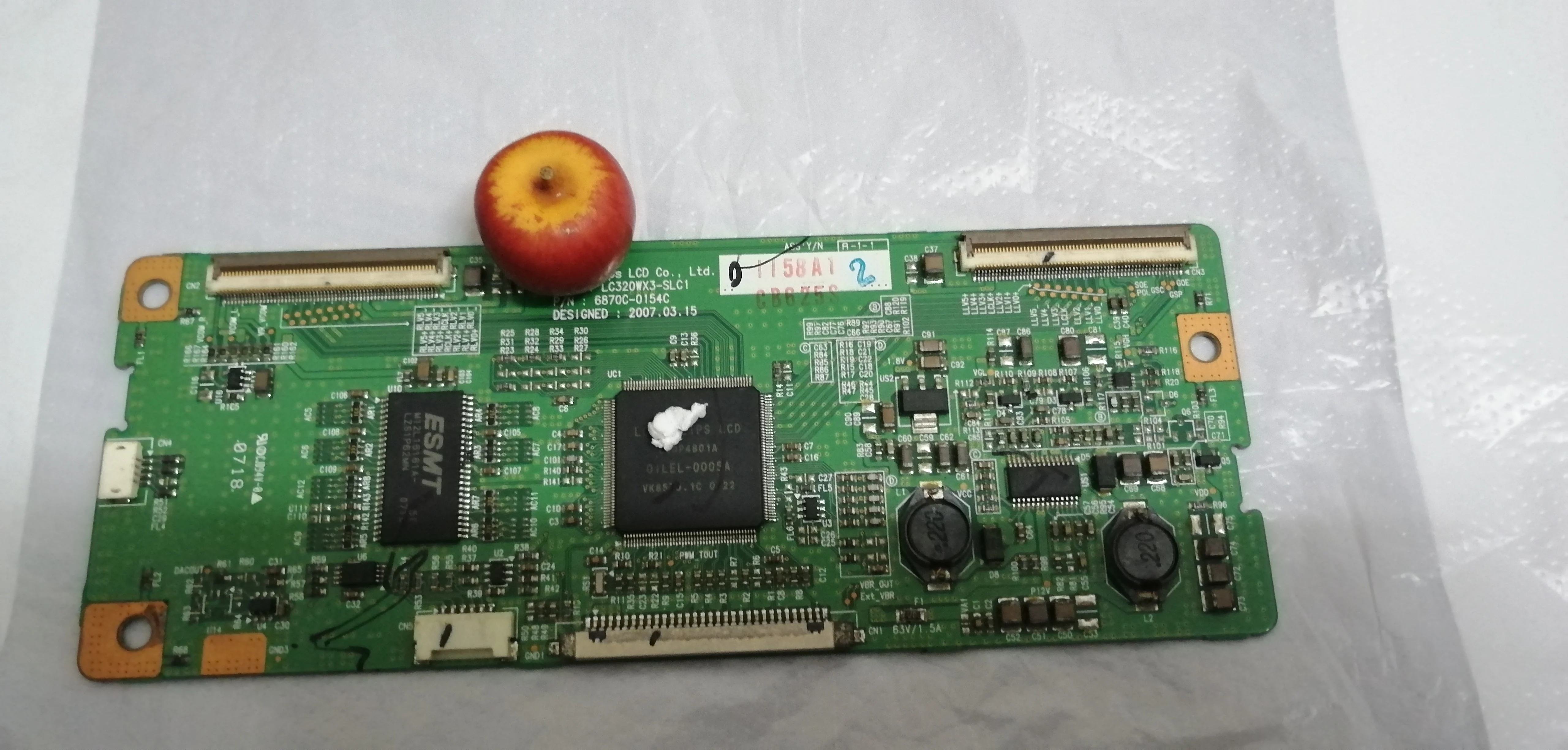 Original lcd lt32600 logic board 6870c-0154c connect with / lc320wx3-slc1  T-CON connect board
