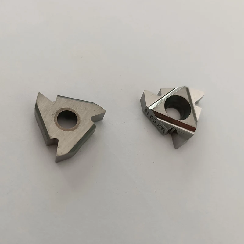 Insertos de rosca CNC 22ER N60 herramienta de torneado roscado 22IR N55 insertos carbricos 22IR N60 herramientas de torno interno 22ER N55 para aluminio