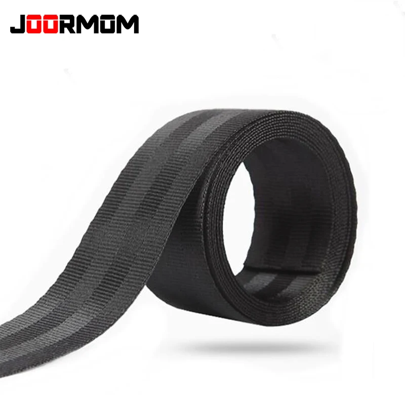 Black 3M-30M car seat belt webbing 3C standard certification car child seat belt swing belt