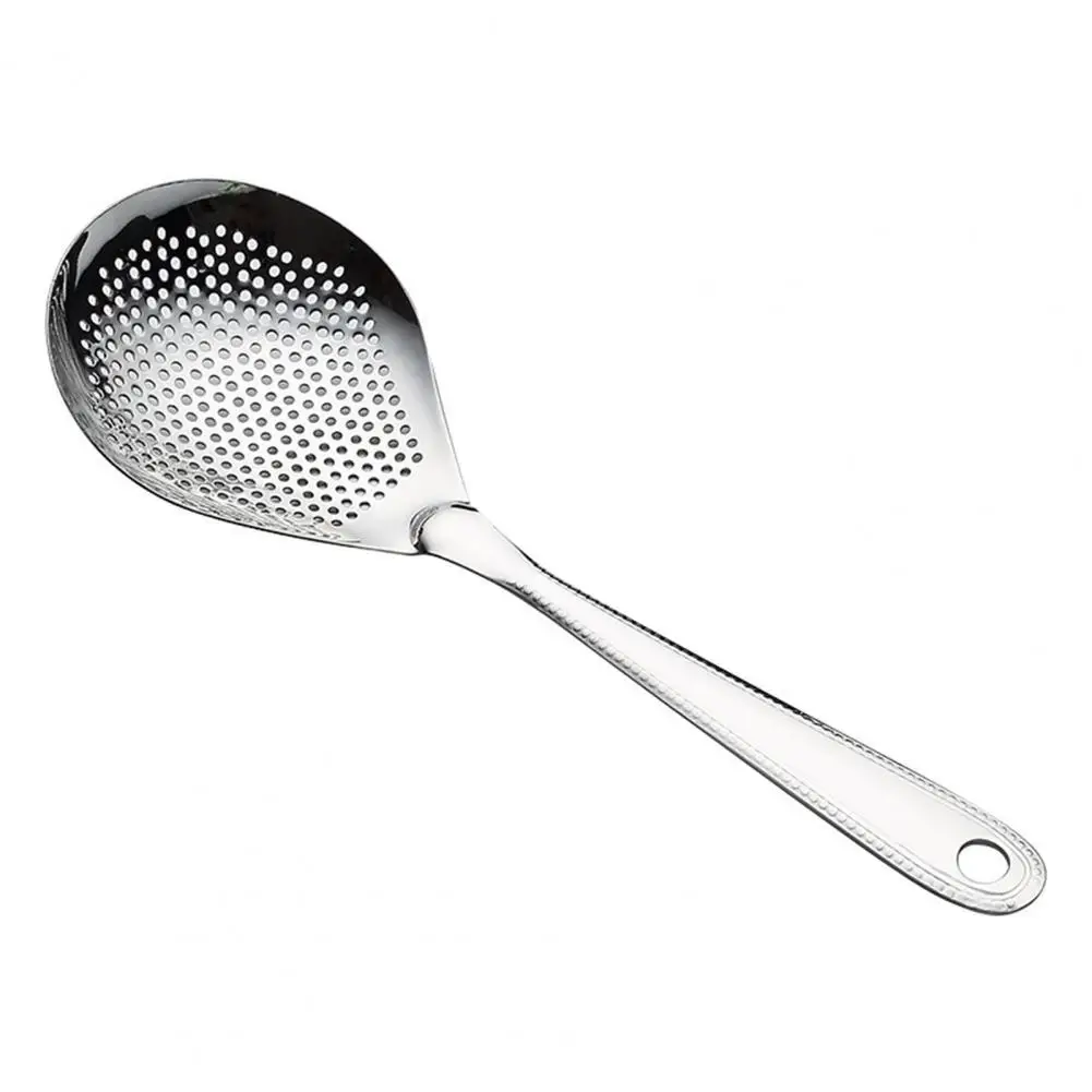 Skimmer Sturdy Heat Insulation Fast Drain Stainless Steel Fine Food Strainer for Home