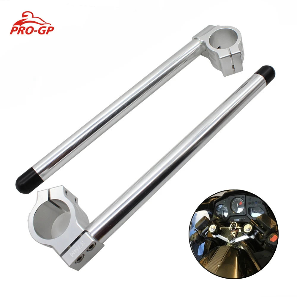 

For Suzuki RF600/900 GSXR750/1100 GSF1200 Bandit Kawasaki ZX11 Buell M2 Cyclone Motorcycle Handlebar Clip On Fork Handle Bar
