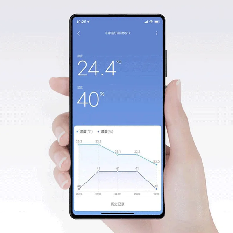 XIAOMI Bluetooth termometro digitale 2 schermo LCD misuratore di umidità digitale sensore di umidità della temperatura intelligente Wireless con