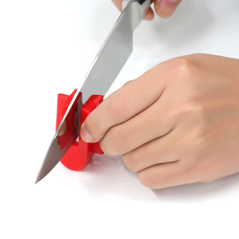 

50PCS/Set creative multifunction Kitchen Bamboo Cutting Board Knife Sharpener Kitchen sharpening Tools Random color