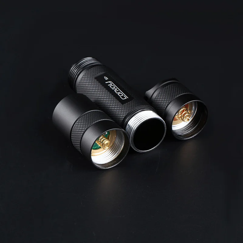 Convoy S2+ Luminus SST20 Linterna Led Black Portable Lighting 18650 Torch Mini Flash Light Lanterna EDC Latarka Camping Lamp