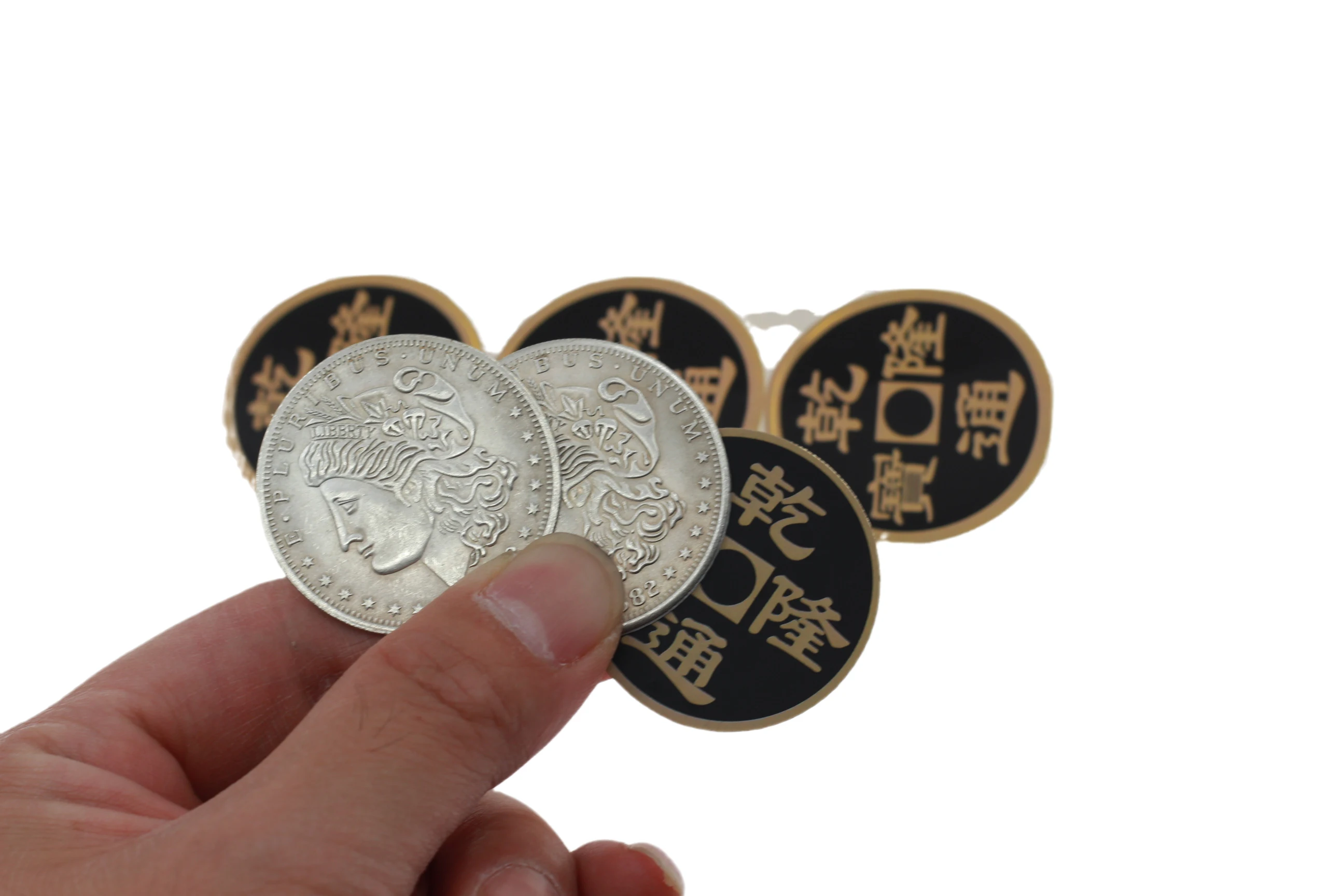ダブルフェイス スーパー トリプル コイン (ハーフダラーまたは 