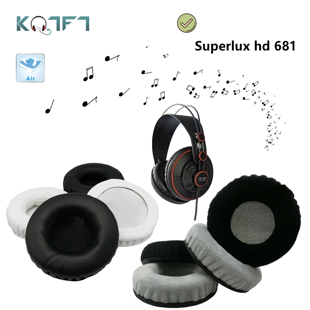 

Фланелевые амбушюры KQTFT для наушников Superlux hd 681