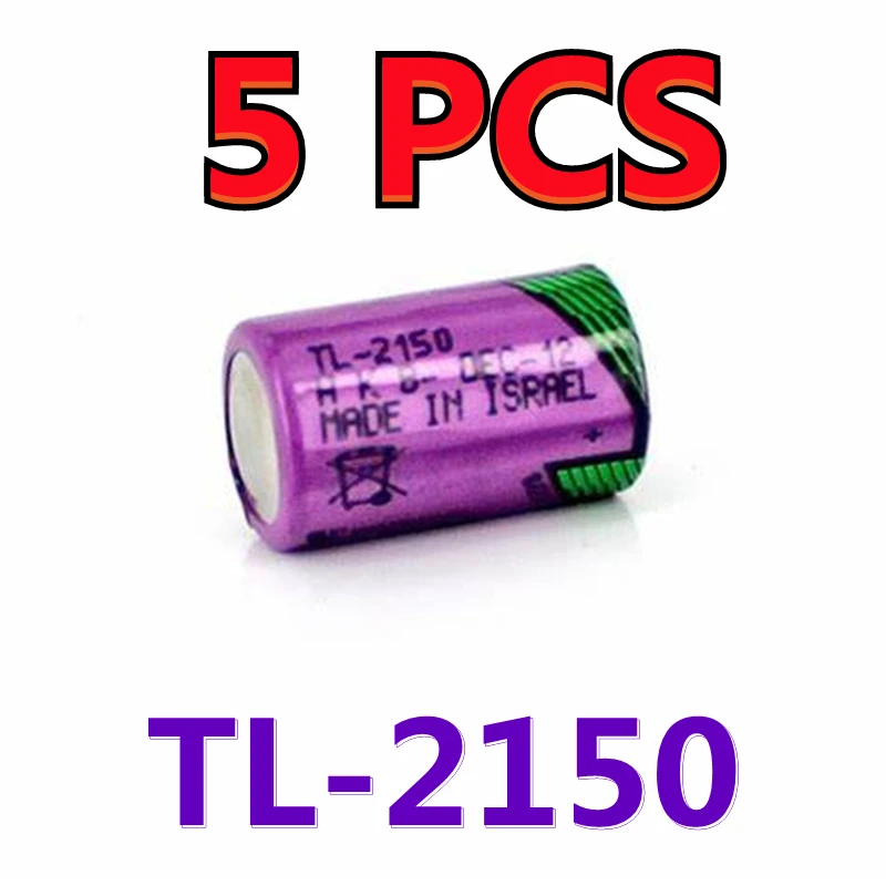 

5PCS Original NEW TL-2150 ER14250 1/2AA 14250 3.6V 1200mAh PLC Battery TL-5902 (Customizable plug)