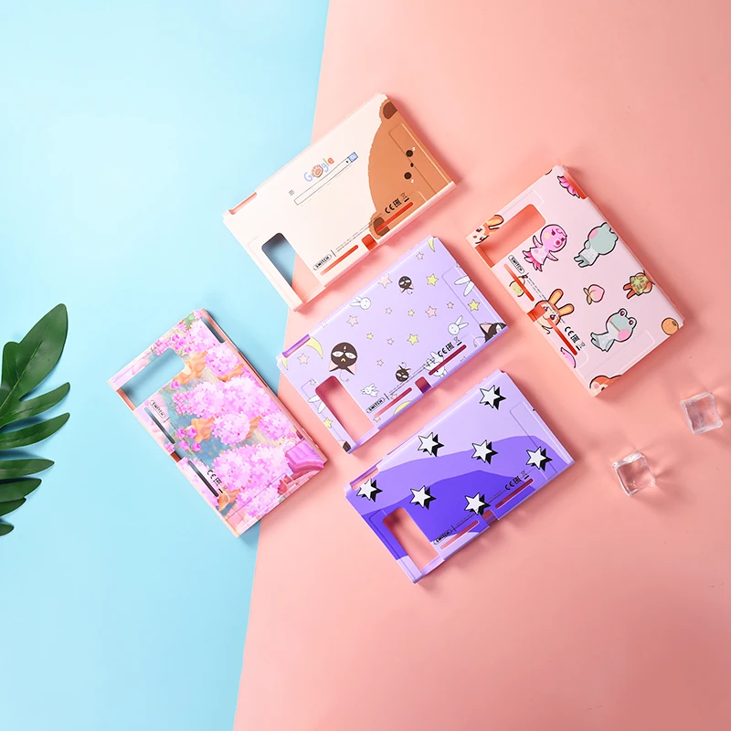 داتا الضفدع لطيف لينة حافظة واقية من البولي يوريثان لنينتندو سويتش وحدة التحكم تصميم قابل للفصل من جميع النواحي حماية لنينتندو سويتش TV