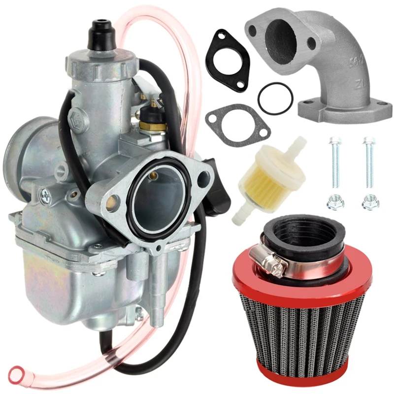 VM22 26Mm Carburateur Luchtfilter Inlaattraject Kit Voor Mikuni 110Cc 125Cc 140Cc Pit Dirt Bike Pitpro Atv Ssr