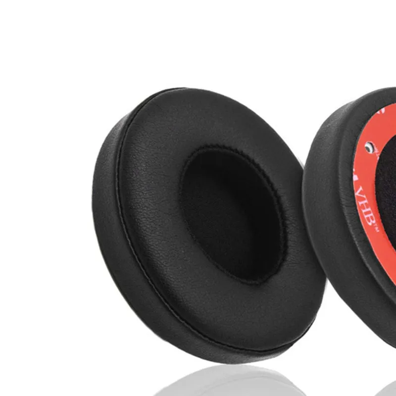 Ear Pads Cushion For Beats Solo 3.0 Solo 2.0 Wireless Headphones Replacement Earpads Soft Protein Leather Memory Sponge Earmuffs