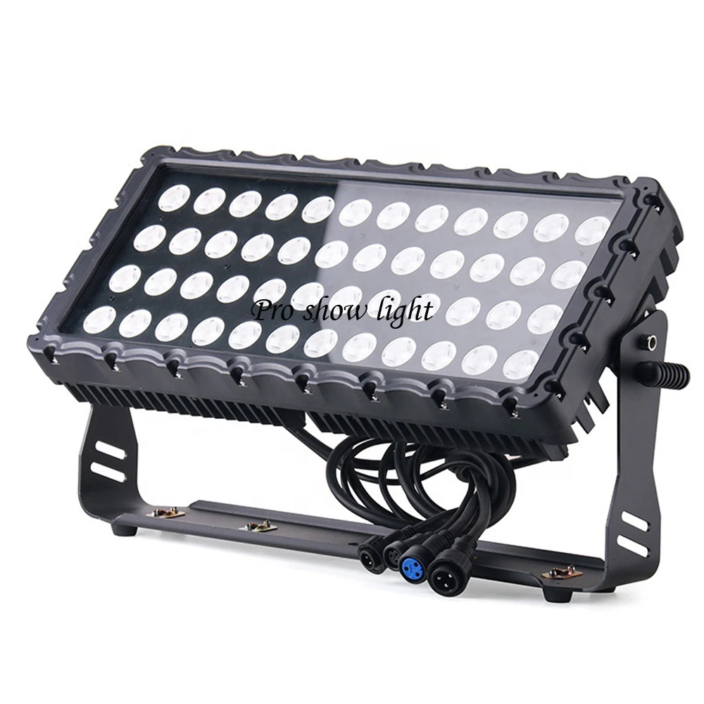 IP65 Waterproof LED Wall Wash Light 48X10W RGBW LED Flood Light DMX Control LED Stage Lighting DJ Effect Light For Outdoor Shows
