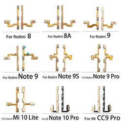 Power Switch On/Off Button Volume Key Button For Xiaomi Redmi 8 8A 9 Note 9 9S/ Mi 9 1110 Lite 10T 9 Se Note 10 Pro Flex Cable