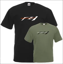 Summer 2019 100% Cotton Normal New Japan Fz1 Motorcycle Motorrad Racer Sporter T Shirt Hip Hop Clothes