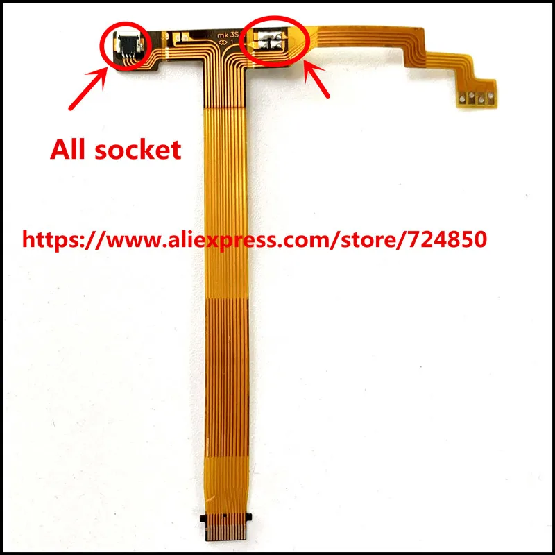 NEW Lens Focus Flex Cable For Nikon AF-P DX 18-55mm 18-55 mm f/3.5-5.6G VR Repair Part With sensor