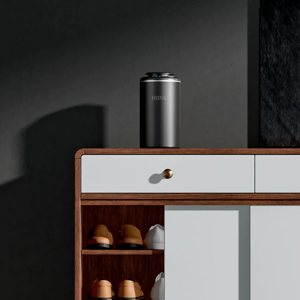 HIINST أسود كهربائيّ غرفة عطر رذارذة الطيب بدون ماء رائحة البخاخات ناثرة زيت عطري محمولة سيارة معطّر الهواء