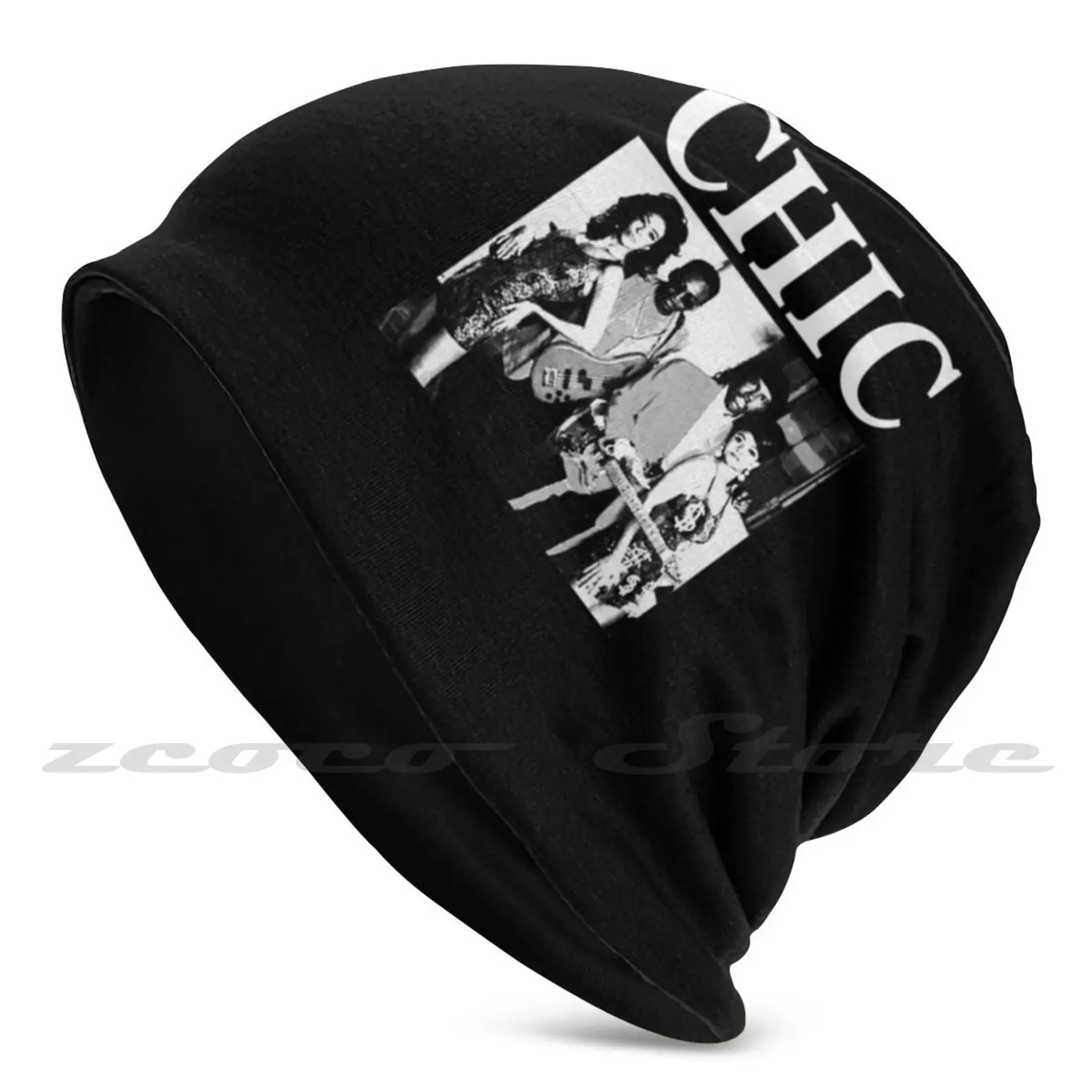 Chic Disco Band Knit Hat Hedging Cap Soft Elasticity Outdoor Sports Leisure Chic Disco Band Fan Village People Classic Disco