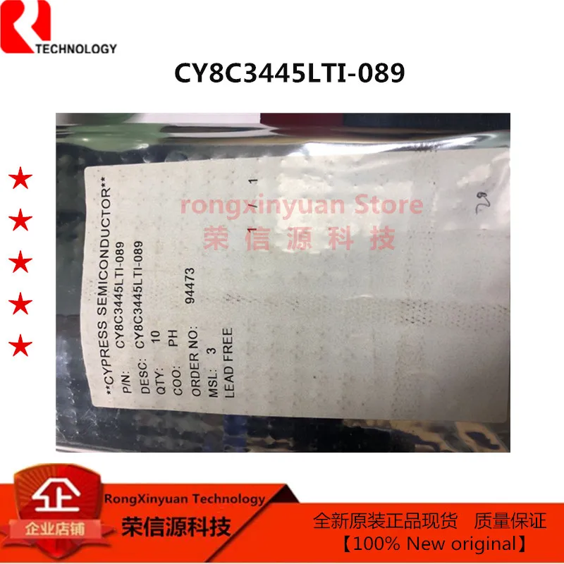 CY8C3445LTI-089  CY8C3445LTI-0  CY8C3445LTI   Programmable System-on-Chip (PSoC)  100% New Original