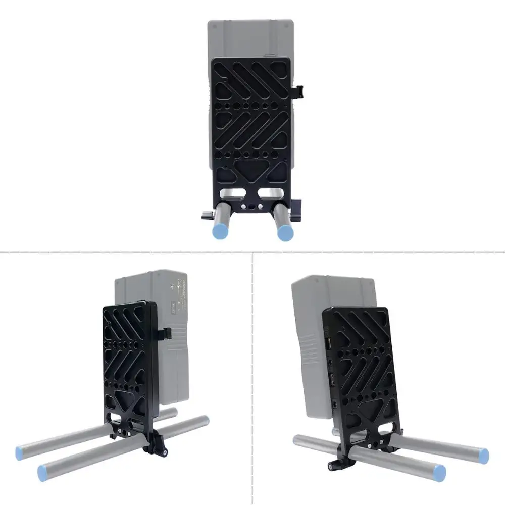 V-mount Battery Plate Adapter Power Supply System With D-TAP/P Tap/DC/USB Output for Canon 6D,7D,60D,70D,5D MarkII