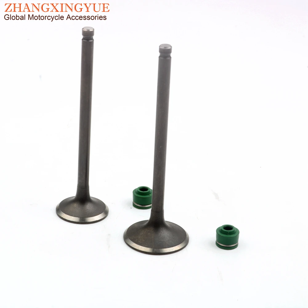 Motorcycle 2PC Intake And Exhaust Valves For Honda CB125 CB 125S XL125 XL 125cc 4-Stroke