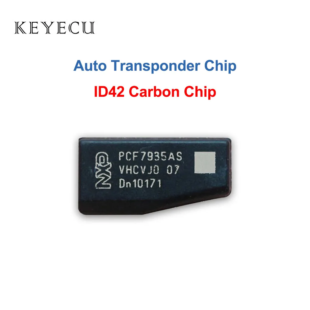 Keyecu ID42 Carbon Chip Transponder Chip Auto Transponder Chip ID42 Chip for Volkswagen VW Jetta