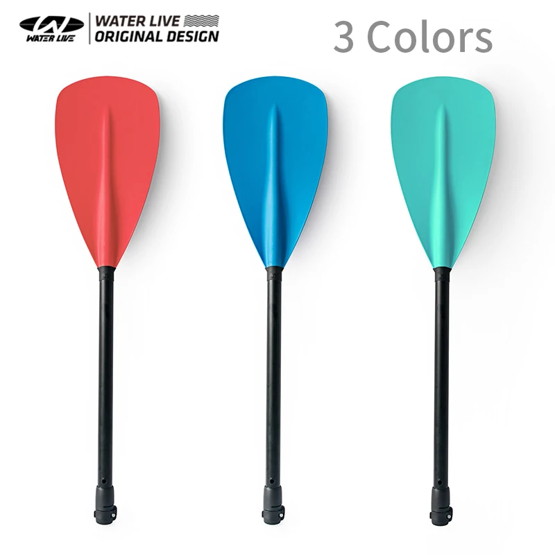 

WATERLIVE Aluminum Alloy Paddle 3-Section 173-212CM SUP Board Stand Up Paddle Fun Water Inflatable Surf Board Kayak Canoe Paddle