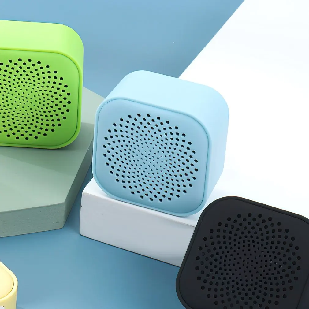 Outdoor Wireless Speaker Small Size Mini Speakers Cute Desktop Subwoofer 3D Stereo Music Portable Home Sound Box