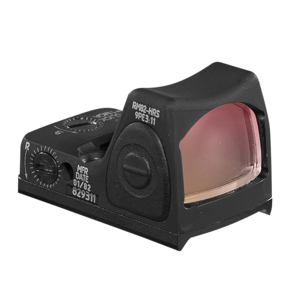 Imagem -06 - Náilon Mini Rmr Red Dot Sight Colimador Glock Rifle Reflexo Vista Escopo Apto 20 mm Tecelão Ferroviário para Airsoft Caça Rifle