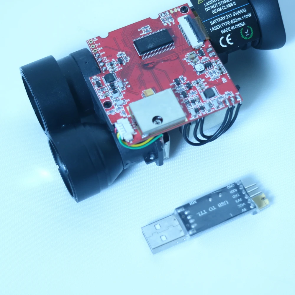 

Industrial Secondary Development of the New 1500m Laser Ranging Sensor Serial Port Ranging Speed Measurement Module TTL