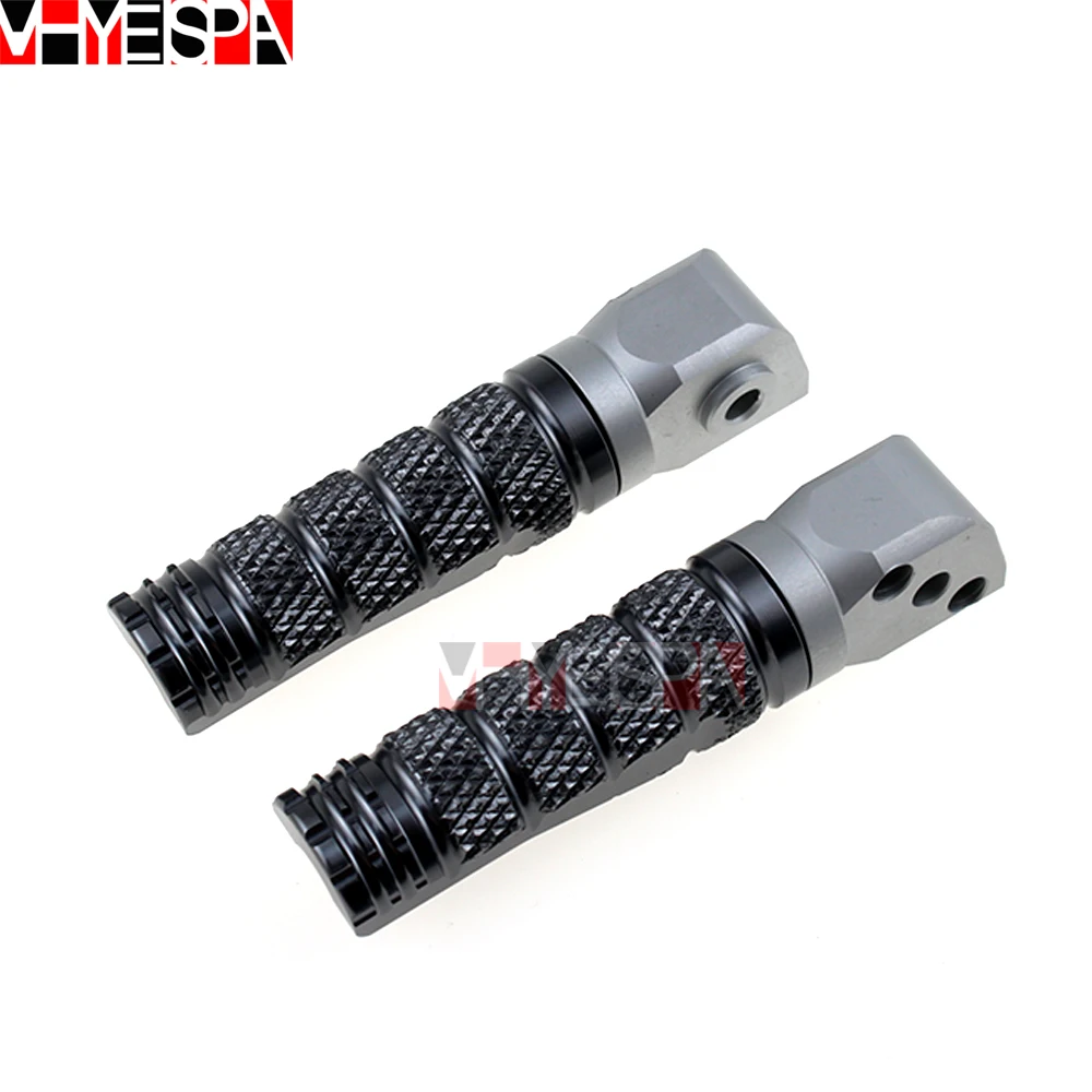 New Fashion Motorcycle CNC Accessories Passenger Footrests Rear Foot Pegs For KAWASAKI ER-6N ER-6F ABS ER6N/F 2006 2007 2008