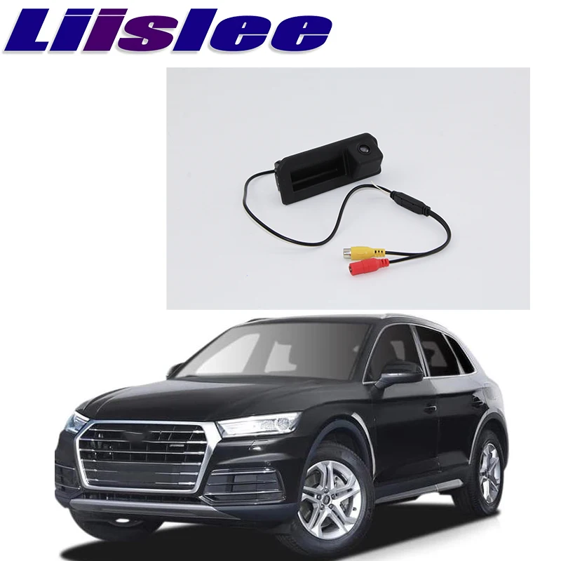 

LiandLee Car Trunk Handle Rear View Reversing Parking Camera For Audi Q5 FY 2017~2020