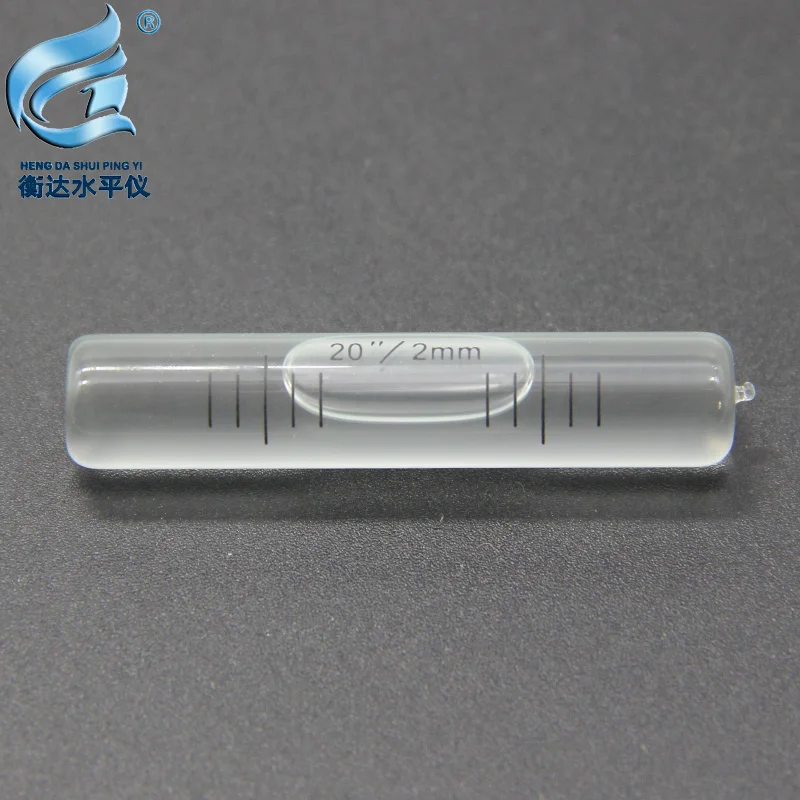 Độ Chính Xác Cao Ngang Bong Bóng 20 "/2Mm Kính Ống Nước Bong Bóng