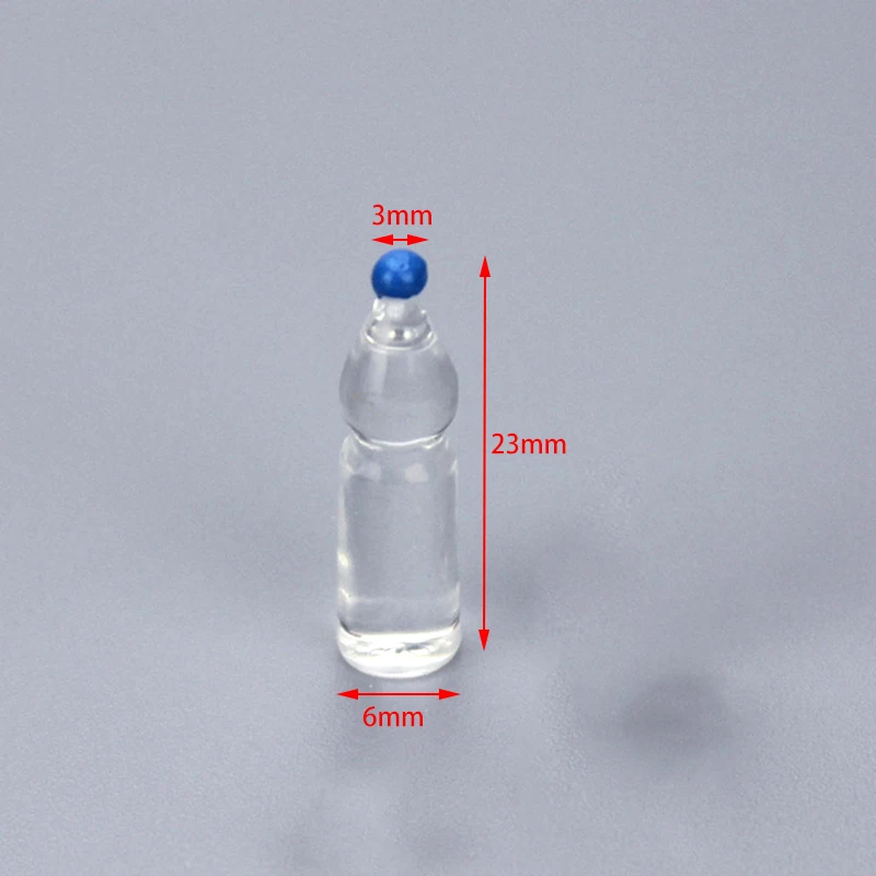 5Pcs 1/12 Dollhouse Miniature Accessories Mini Resin Mineral Water Bottle Simulation Drinks Model for Doll House Decoration ob11