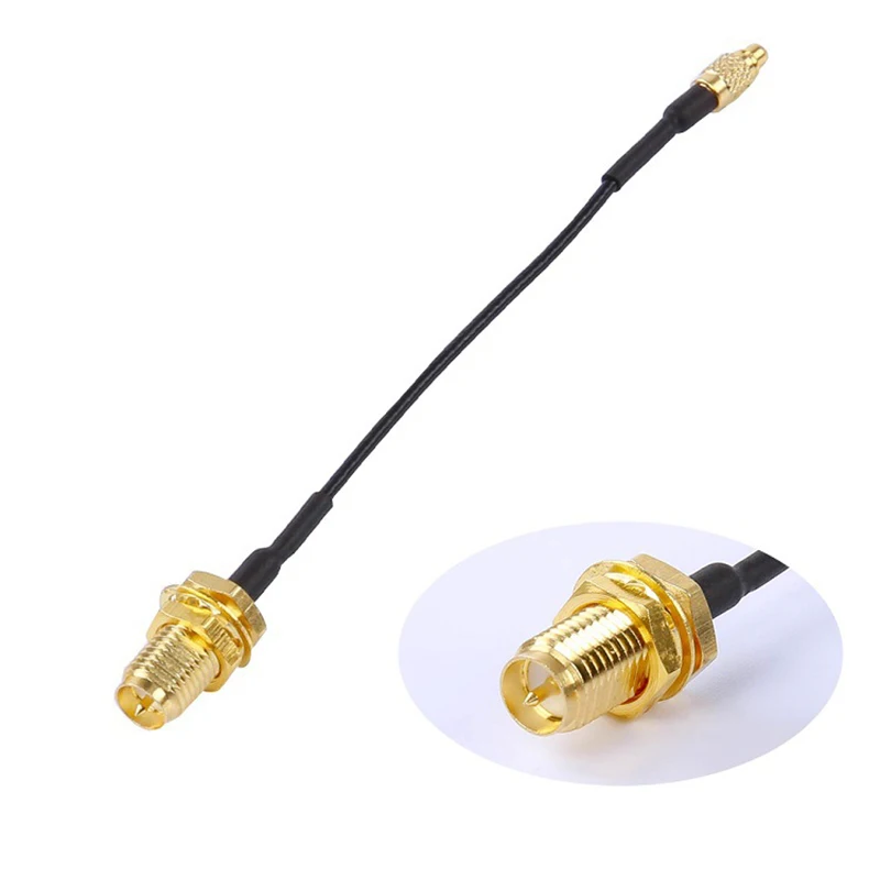 IFlight MMCX per RP-SMA dritto foro interno interno ago 5.8GS.BUS di trasmissione di immagini RF cavo per FPV Da Corsa Drone